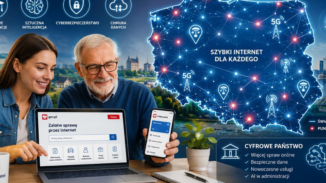 Polska stawia na cyfrową rewolucję Polska stawia na cyfrową rewolucję