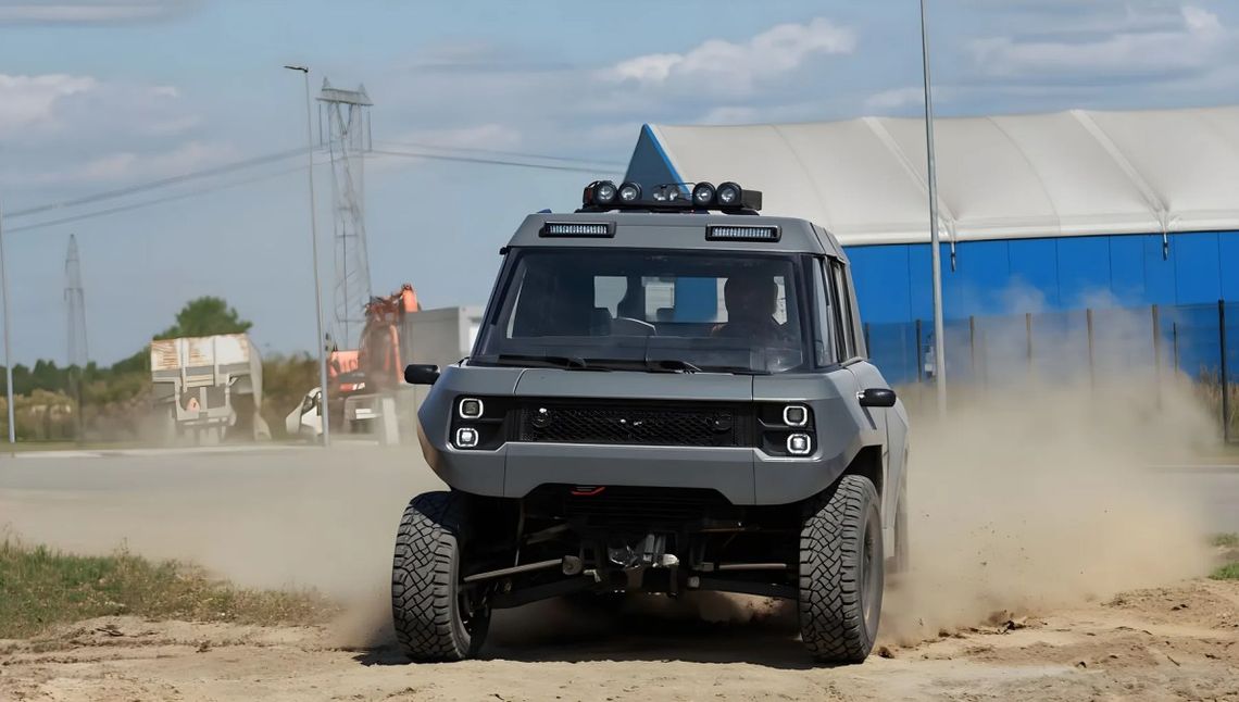 Polski MORB ma przyćmić teslę. Nowy cybertruck Polski MORB ma przyćmić teslę. Nowy cybertruck