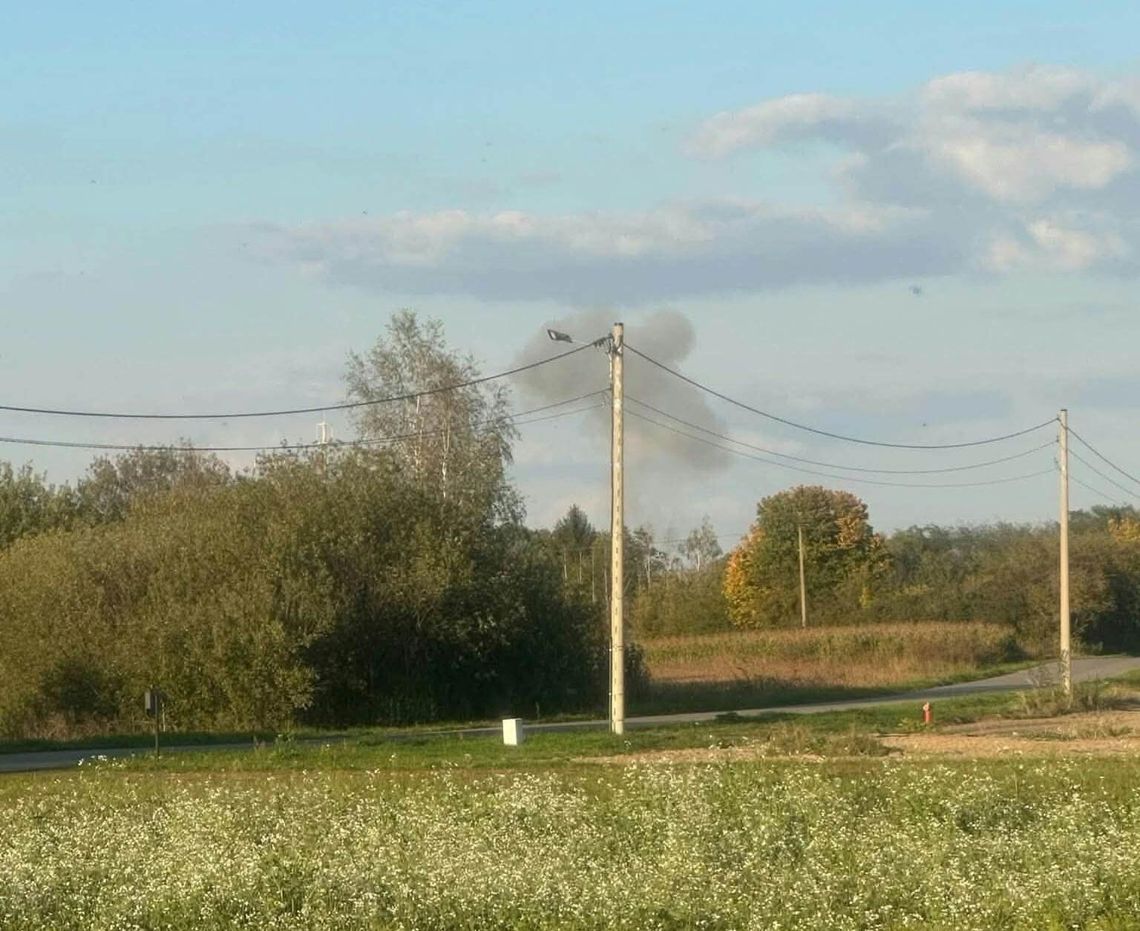 Polskie myśliwce poderwane. Dron znów rozbił się przy granicy Polskie myśliwce poderwane. Dron znów rozbił się przy granicy
