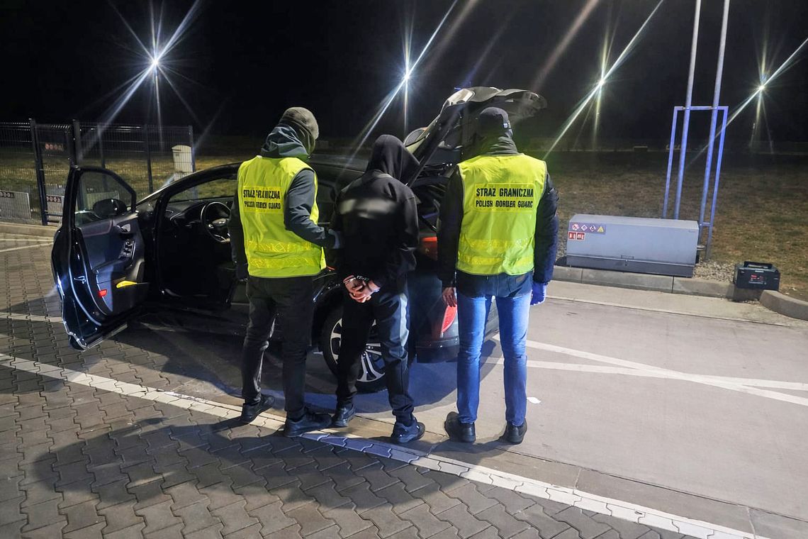 Ponad 2,7 kg kokainy w samochodzie. Obywatel Łotwy zatrzymany