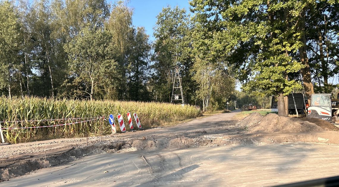 Łomazy. Nowe skrzyżowania na drodze wojewódzkiej Łomazy. Nowe skrzyżowania na drodze wojewódzkiej