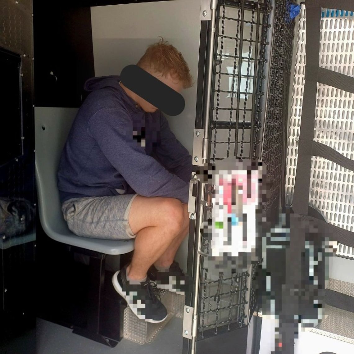 Poszukiwany ukrył się w zbożu Poszukiwany ukrył się w zbożu