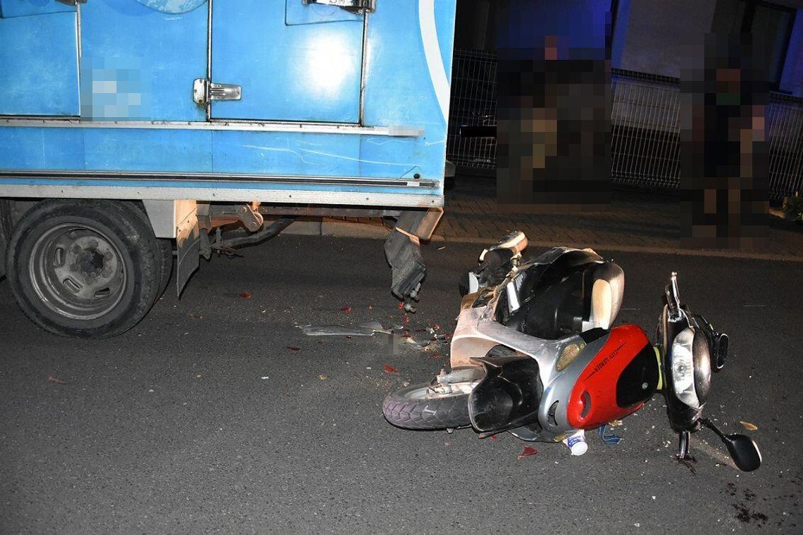 Powiat bialski. Dwa dni, dwa wypadki z udziałem motorowerzystów