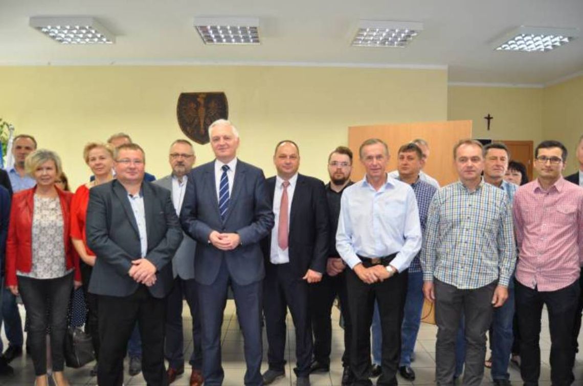 Powiat bialski: Minister Gowin odwiedził Białą i Terespol