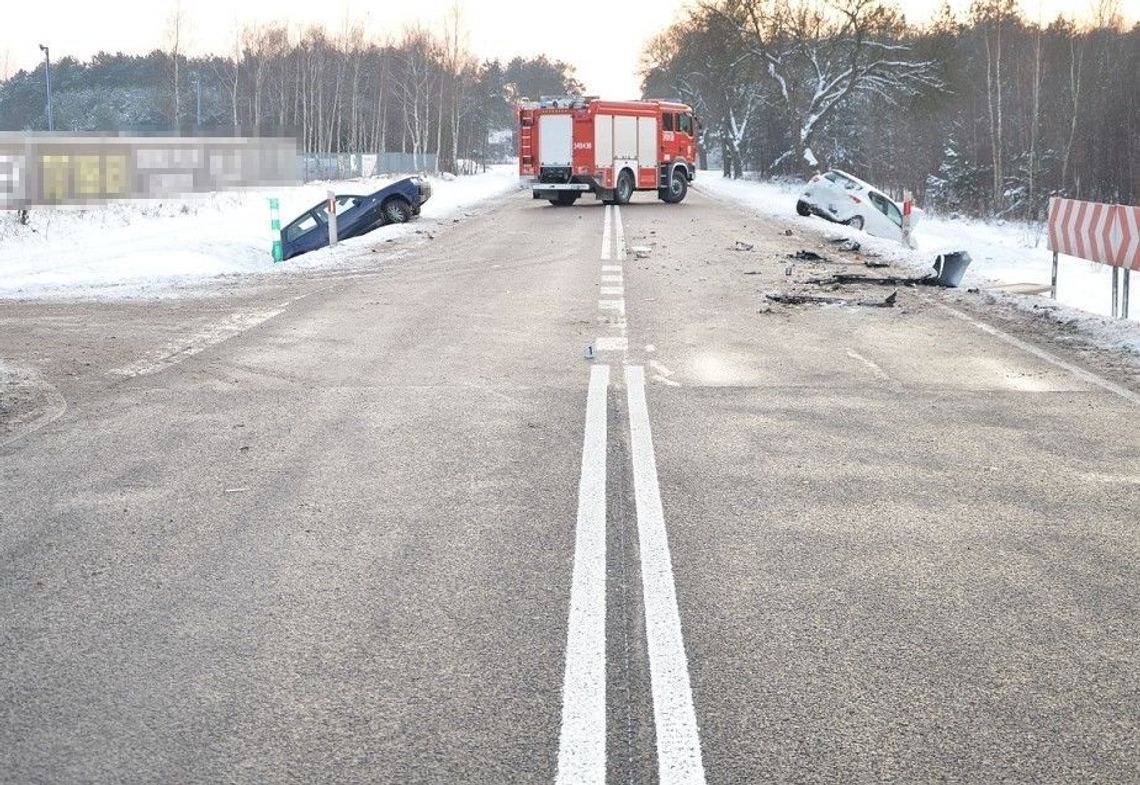 Powiat bialski: Na drogach ślisko i niebezpiecznie