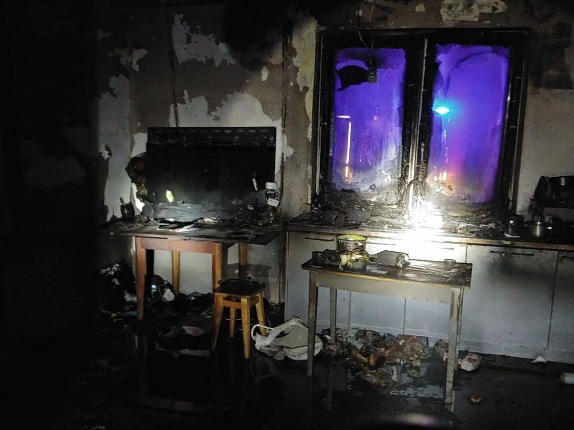 Powiat bialski: Pożar domu w Zasiadkach. Sprawę bada prokuratura