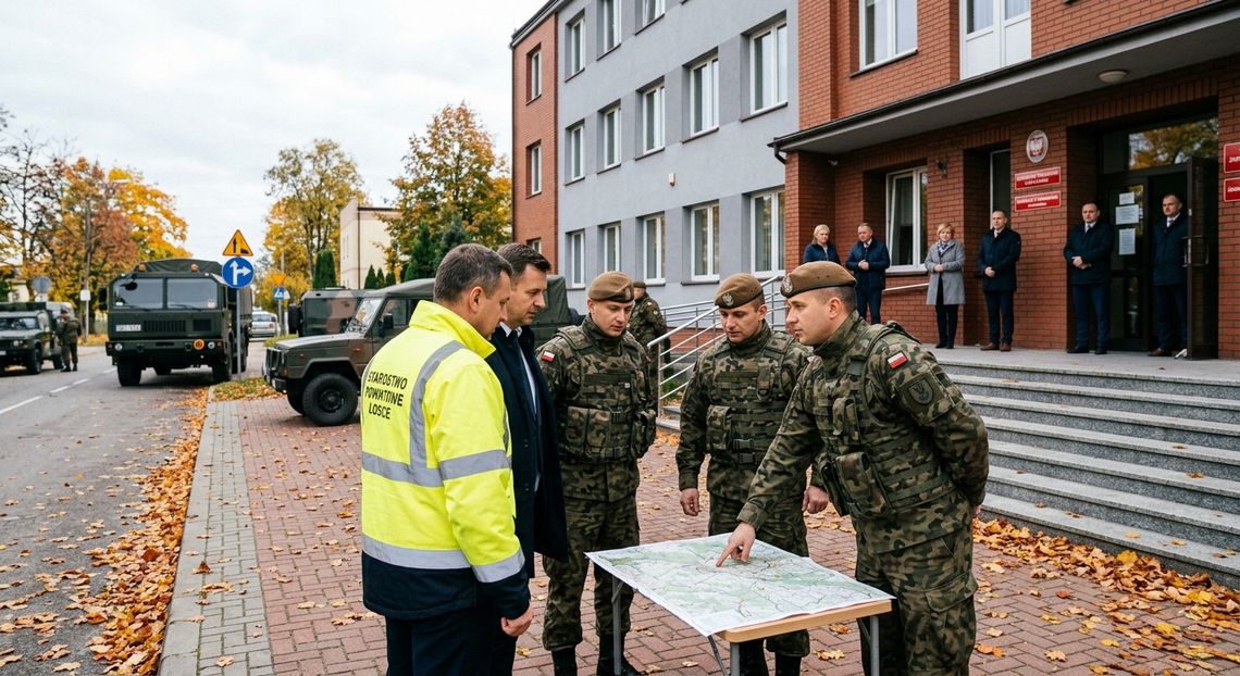 Powiat łosicki. Rozpoczęły się ćwiczenia obronne Powiat łosicki. Rozpoczęły się ćwiczenia obronne
