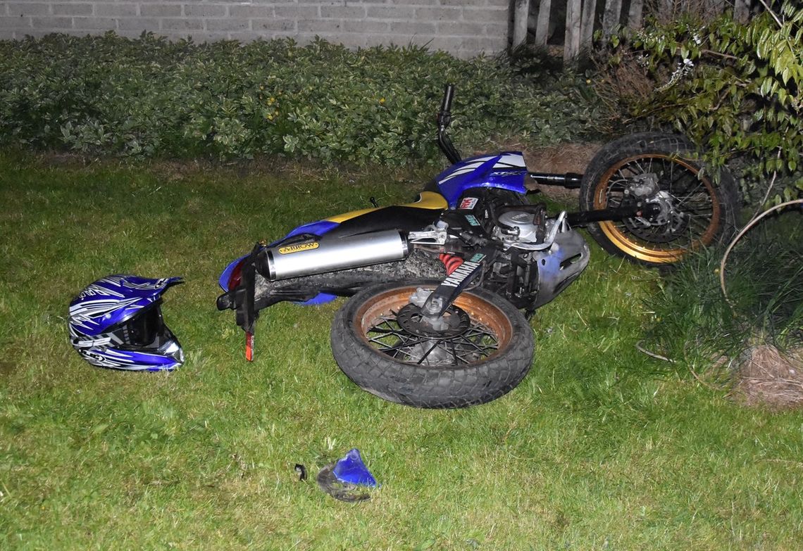 Powiat łukowski. 14-latek zderzył się z osobówką