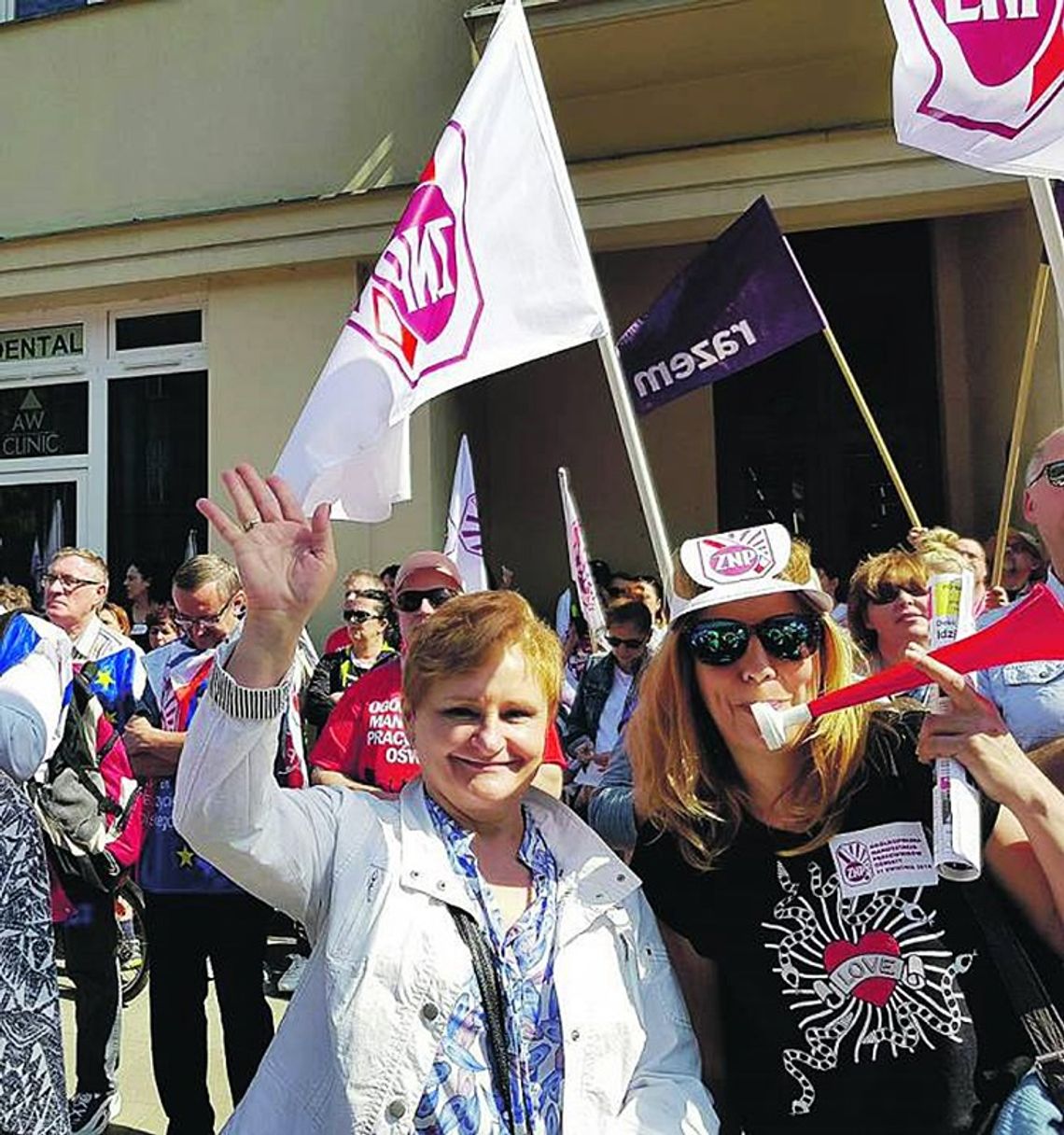 Powiat parczewski: Nauczyciele za strajkiem generalnym