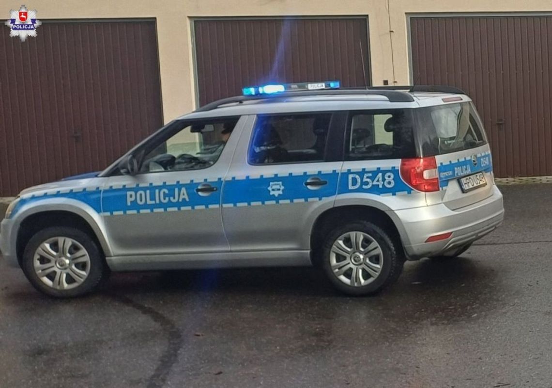 Powiat parczewski: Policjanci pilotowali karetkę do granic powiatu
