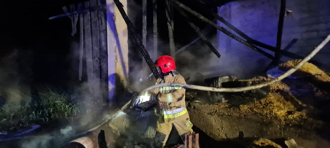 Pożar mieszkania. W środku miało być dziecko