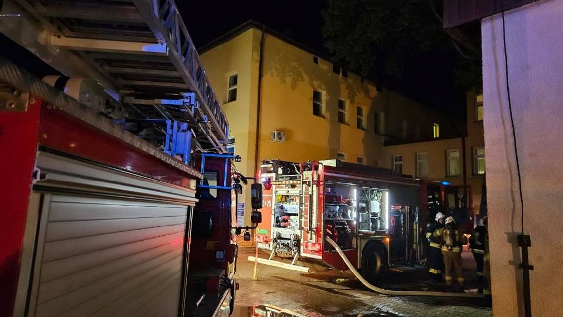 Pożar w międzyrzeckim szpitalu [AKTUALIZACJA]