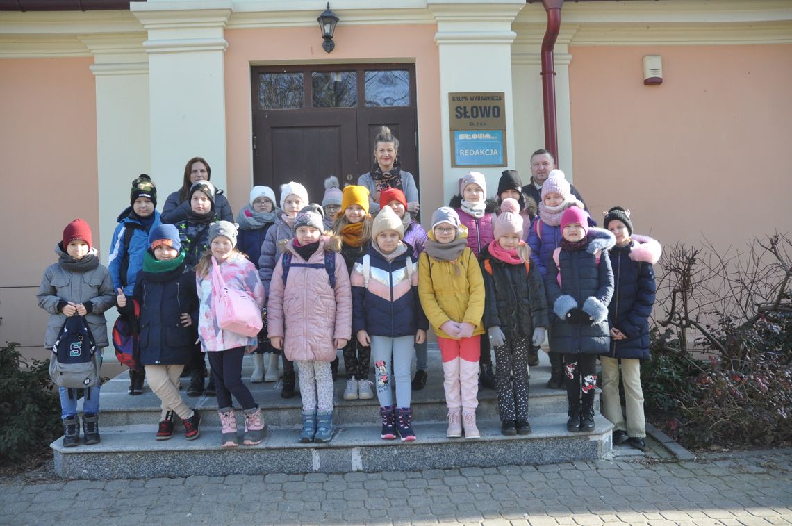 Poznali naszą redakcję od kuchni. Dziękujemy za odwiedziny!