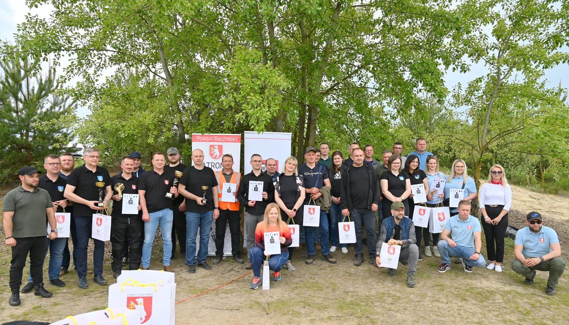Pracownicy starostwa strzelają najlepiej