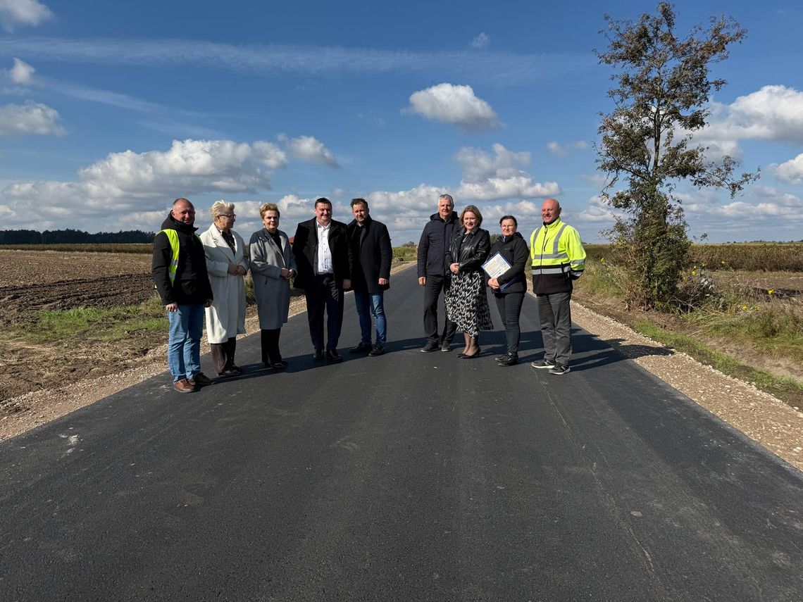 Prawie kilometr nowej drogi w gminie Stara Kornica