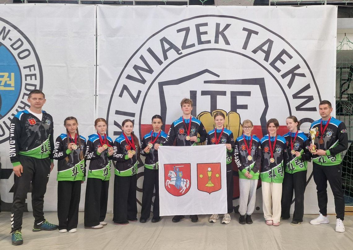 Prawie tuzin medali janowskich taekwondzistów