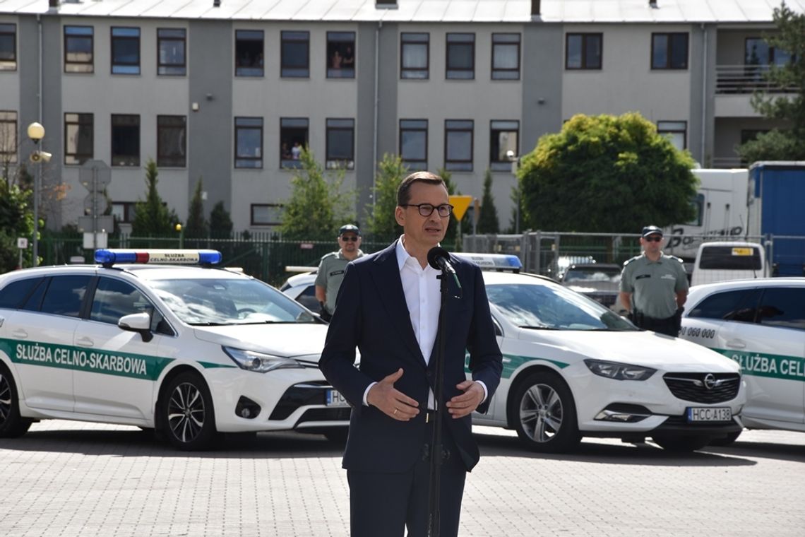 Premier Mateusz Morawiecki odwiedził Białą Podlaską