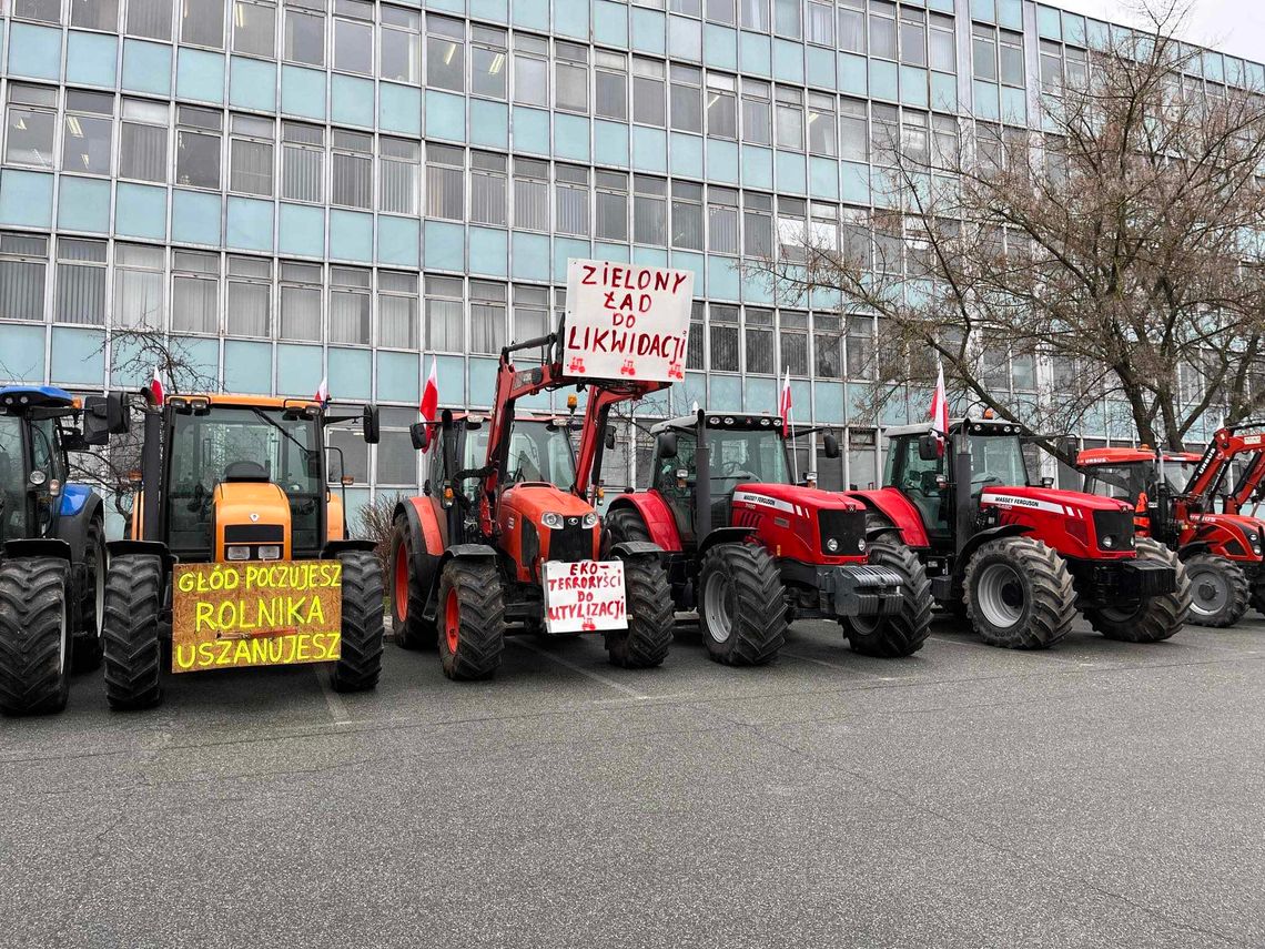 Prezydent zablokował protest? Rolnicy i tak przyjechali do Białej Podlaskiej