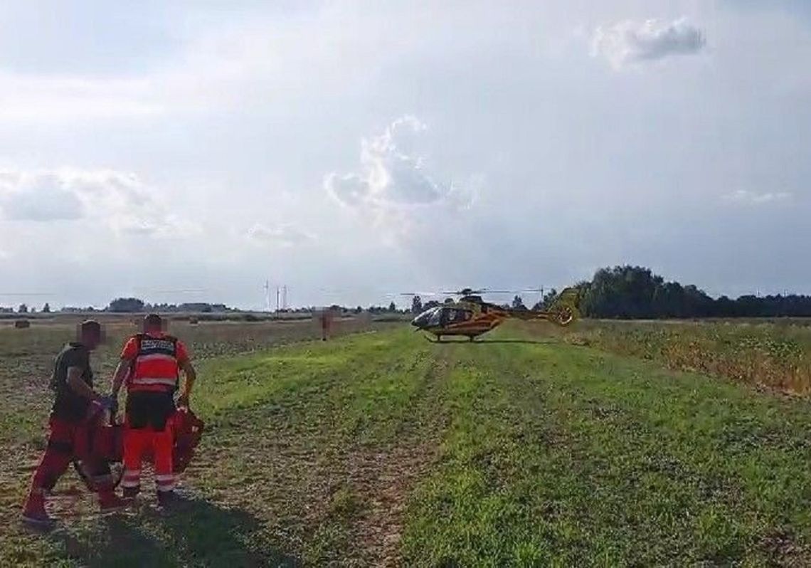 Próbował ugasić pożar. Niestety zmarł wskutek poparzeń