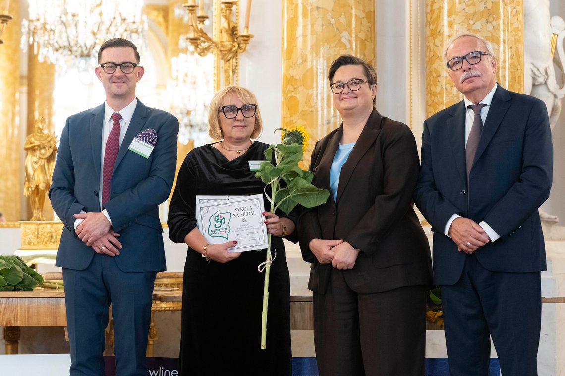 Profesor z „Platerki” finalistką konkursu Nauczyciel Roku 2025