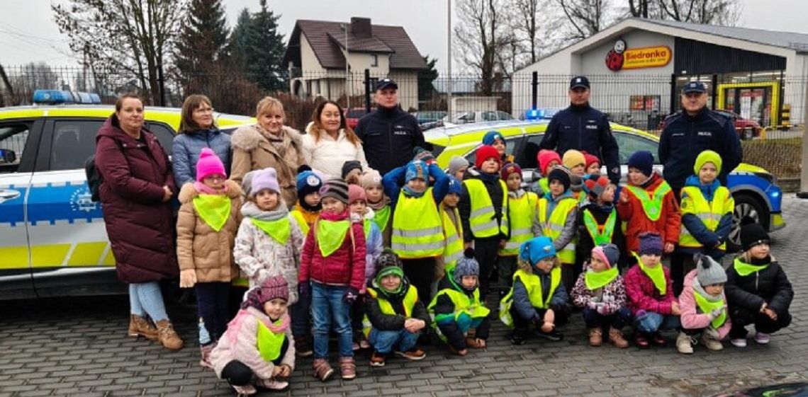 Przedszkolaki z wizytą na posterunku policji