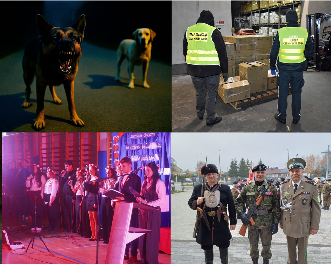 Przegląd informacji z 14 listopada 2025. Biała Podlaska, Międzyrzec Podlaski, Radzyń Podlaski, Parczew, Łosice