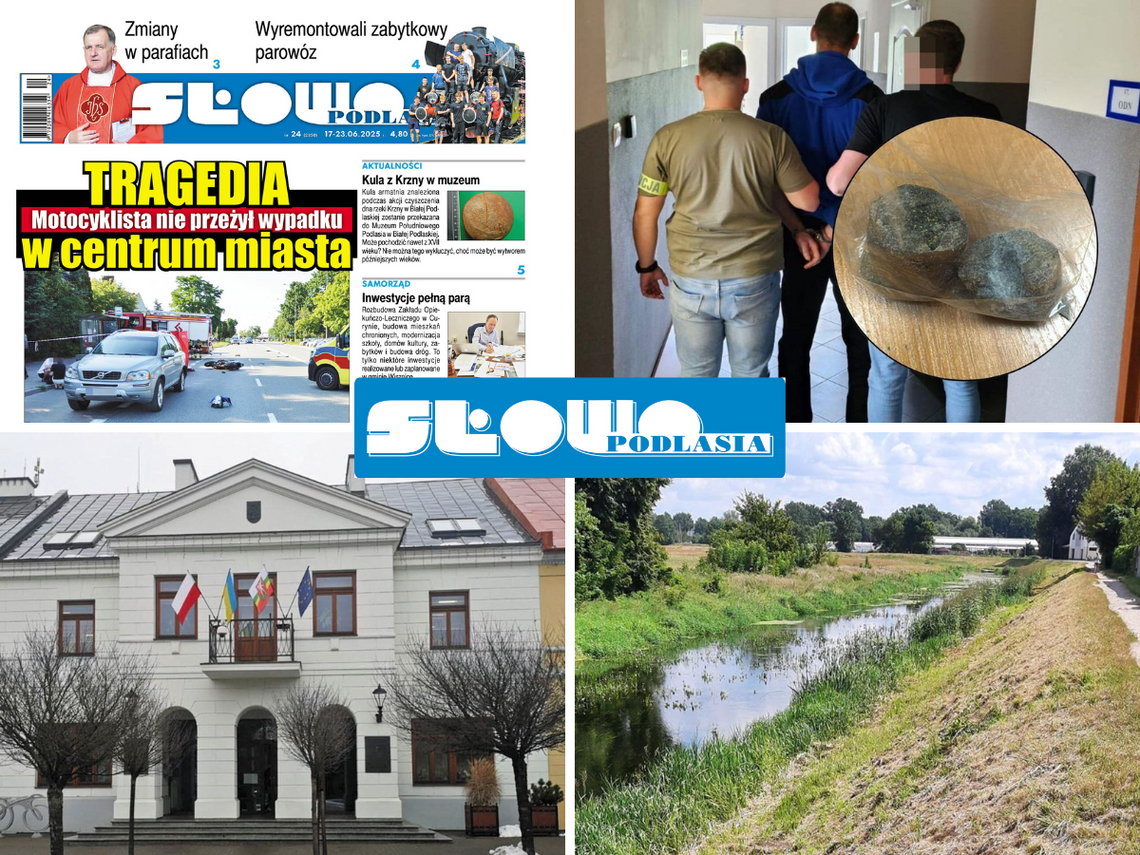 Przegląd informacji z 17 czerwca 2025. Biała Podlaska, Międzyrzec Podlaski, Radzyń Podlaski, Łosice, Łuków