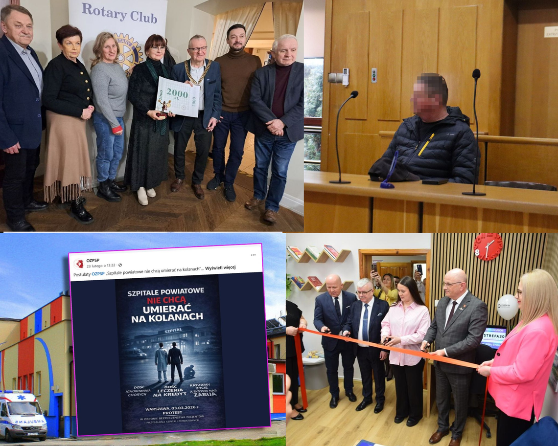 Przegląd informacji z 28 lutego i 1marca 2026. Biała Podlaska, Międzyrzec Podlaski, Łosice, Parczew