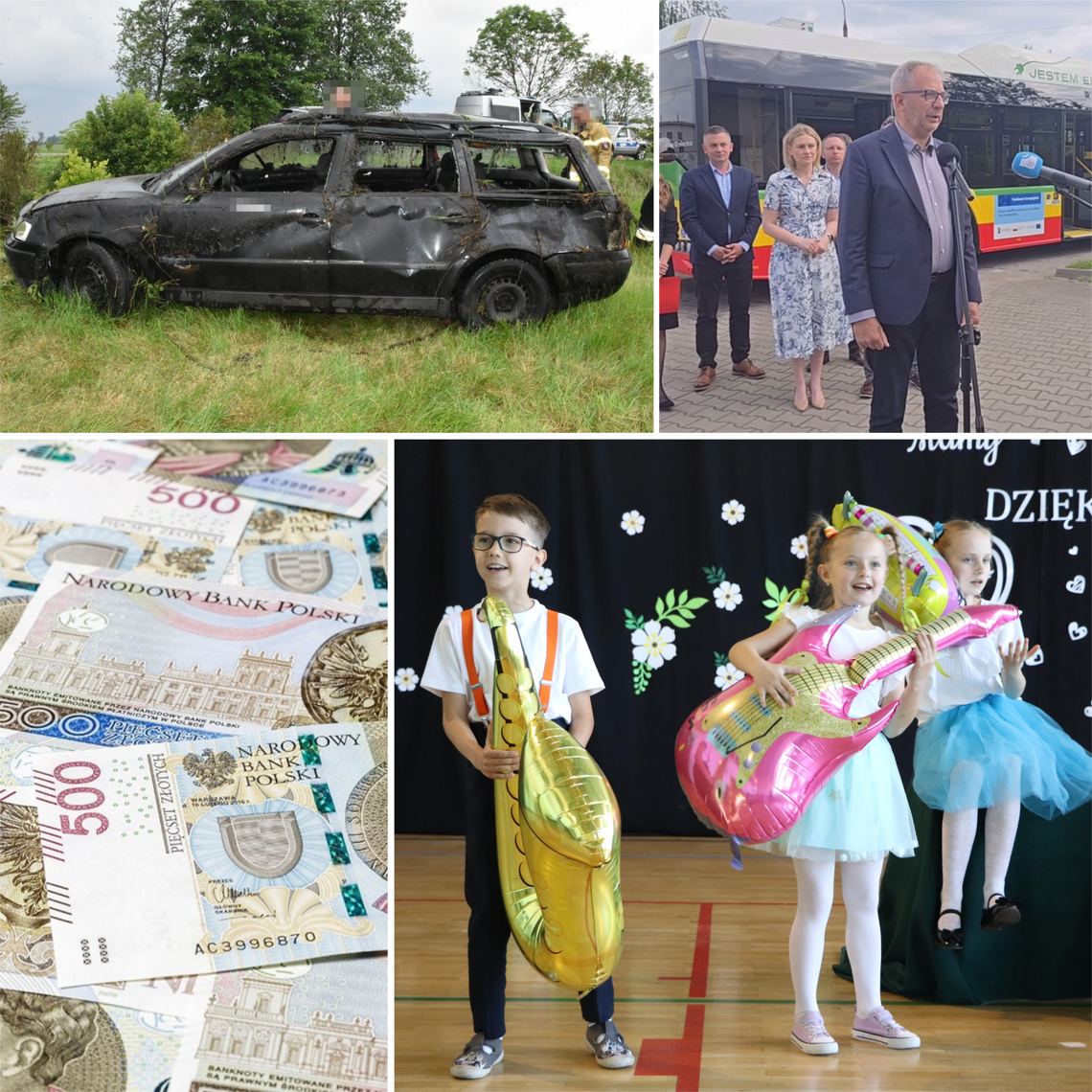 Przegląd informacji z 4 czerwca 2025. Biała Podlaska, Międzyrzec Podlaski, Radzyń Podlaski, Łosice, Parczew