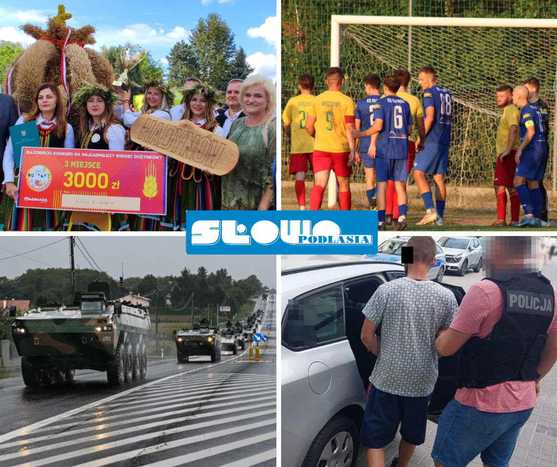 Przegląd informacji z czwartku, 4 września. Biała Podlaska, Radzyń Podlaski, Łosice, Parczew