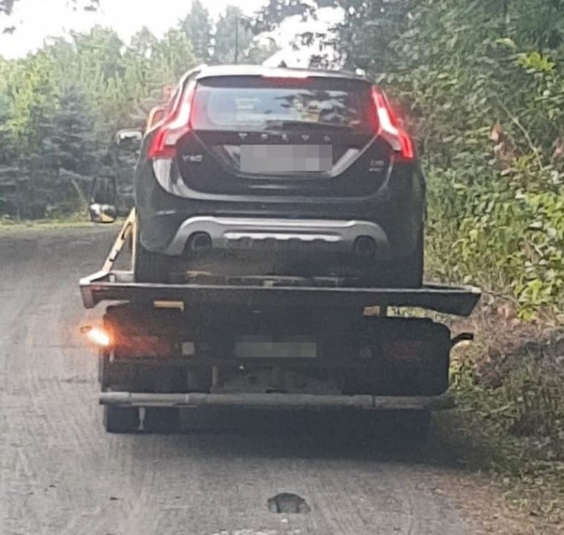 Przekroczył prędkość. Jechał na cyku