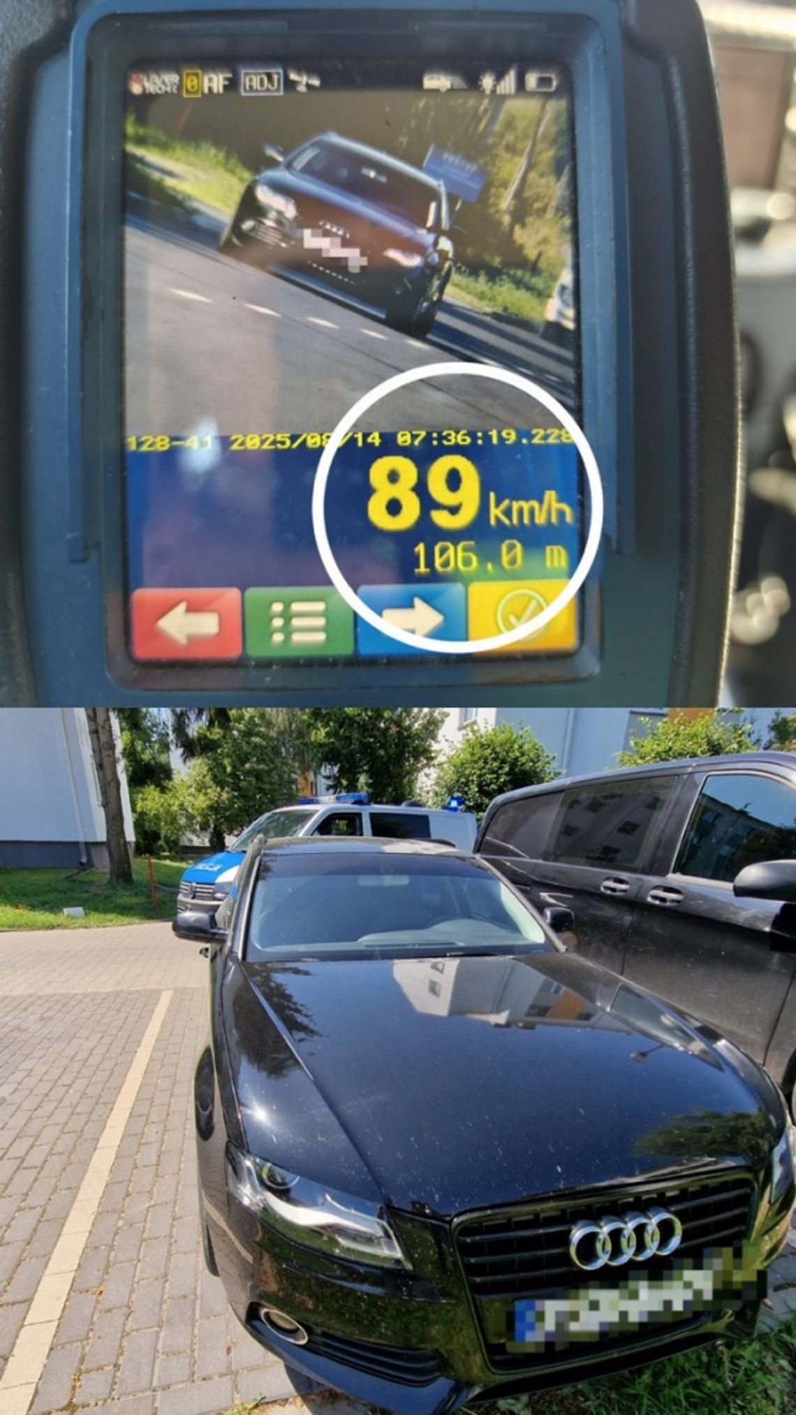 Przekroczył prędkość. Nie zatrzymał się do kontroli