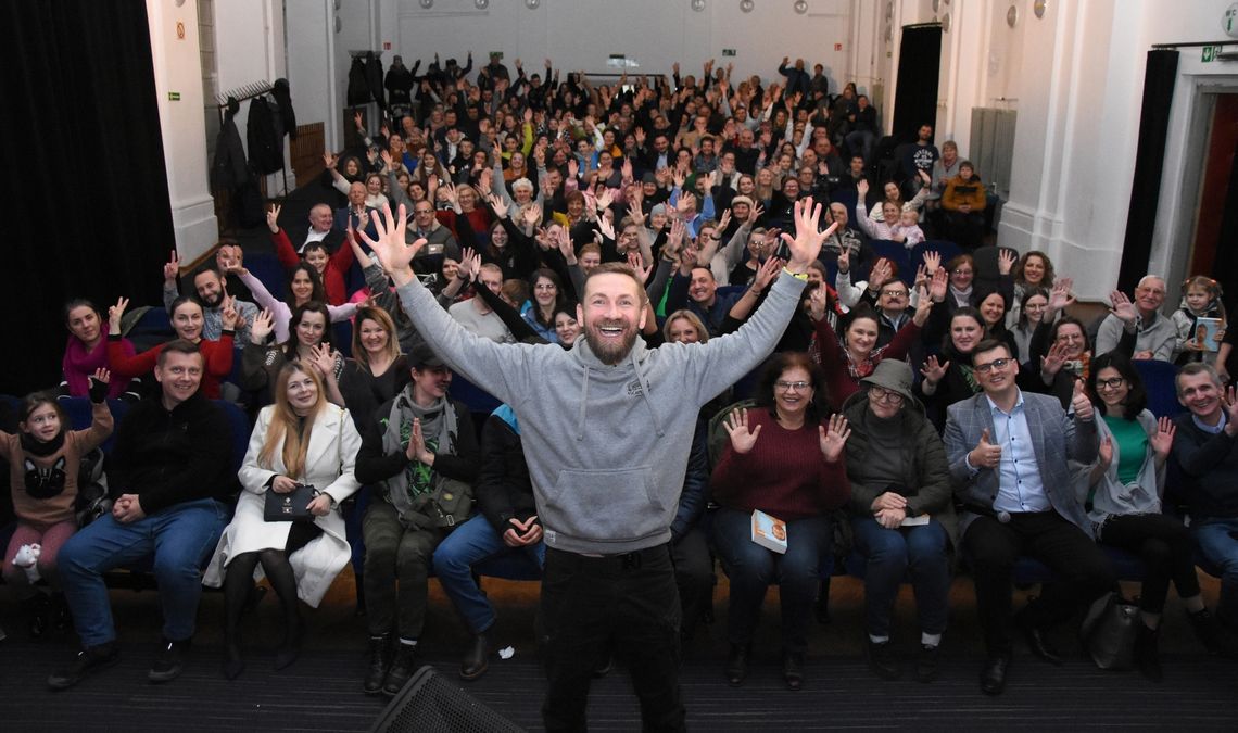 Przemek Kossakowski oczarował radzyńską publiczność