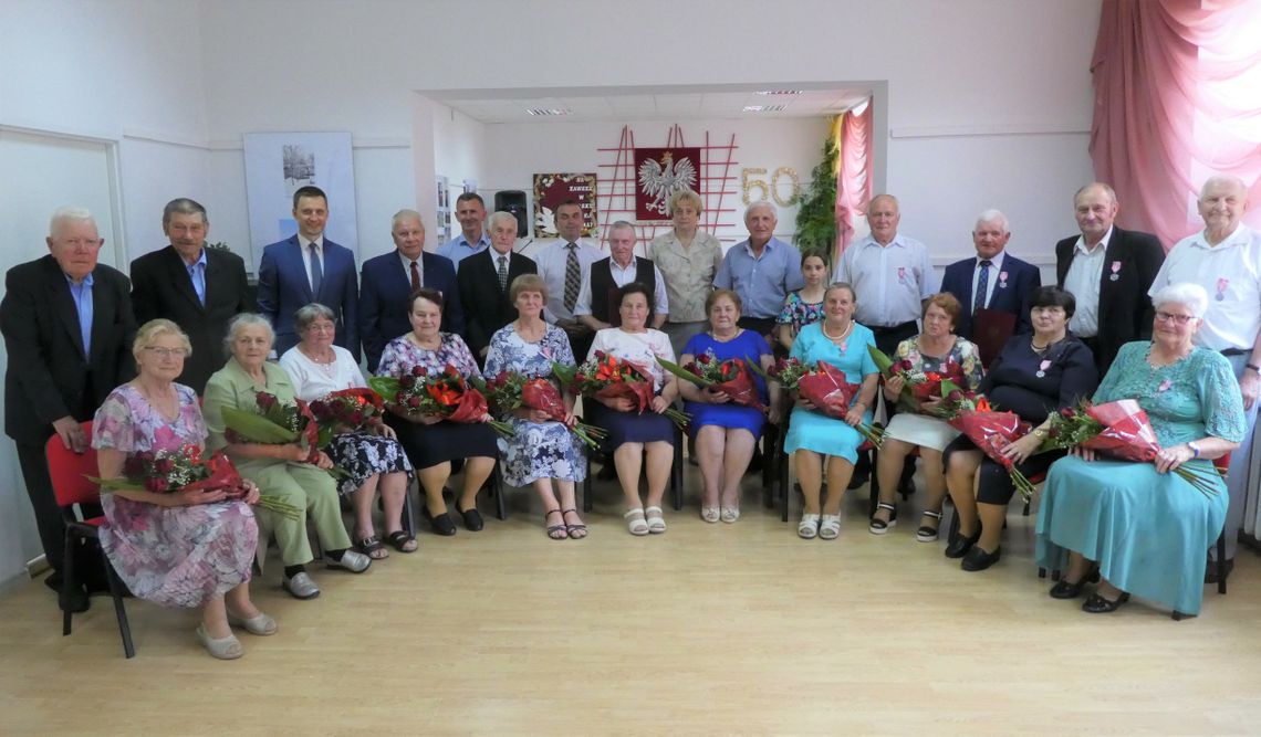 Przeżyli razem 50 lat. Tak świętowały pary małżeńskie z gminy Łomazy
