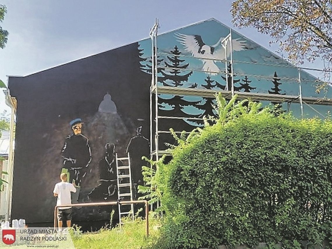 RADZYŃ PODLASKI: Muzeum wciąż w planach, ale jest mural ku czci ofiar