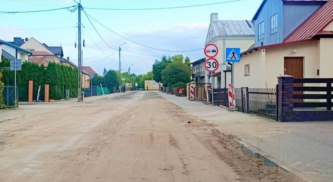 RADZYŃ PODLASKI: Przerwa w modernizacji ulicy RADZYŃ PODLASKI: Przerwa w modernizacji ulicy