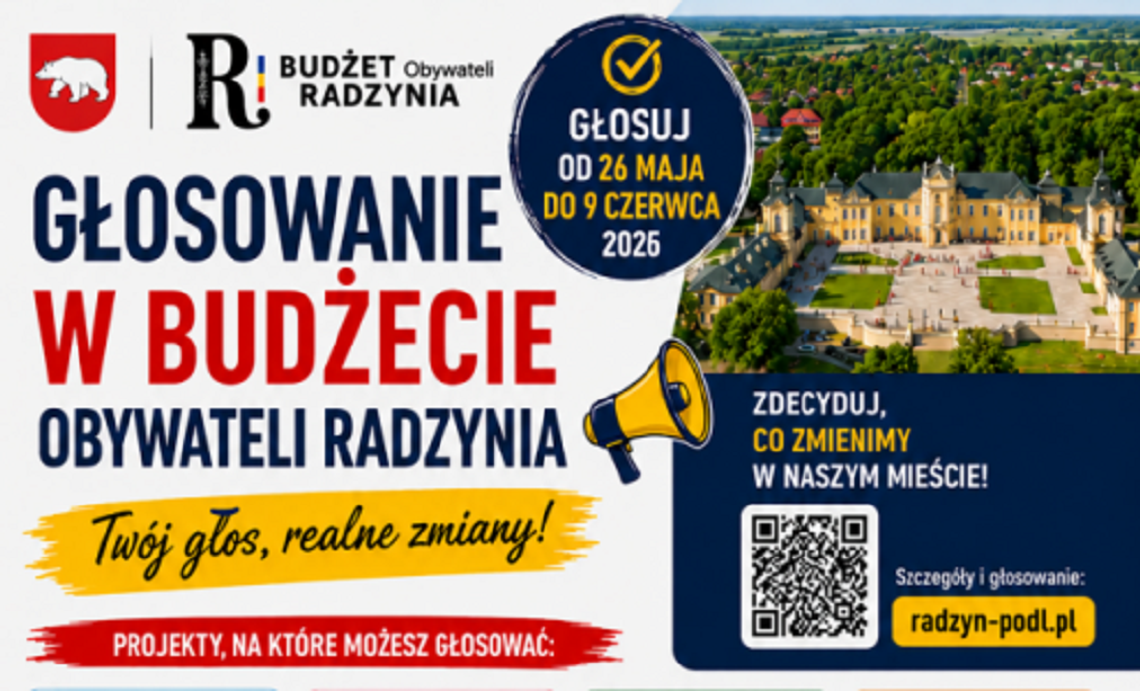 Radzynianie wybierają inwestycje w budżecie obywatelskim