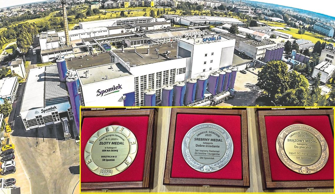 Radzyńska firma Ekoinwestorem 2025. Prestiżowy tytuł dla Spomleku Radzyńska firma Ekoinwestorem 2025. Prestiżowy tytuł dla Spomleku