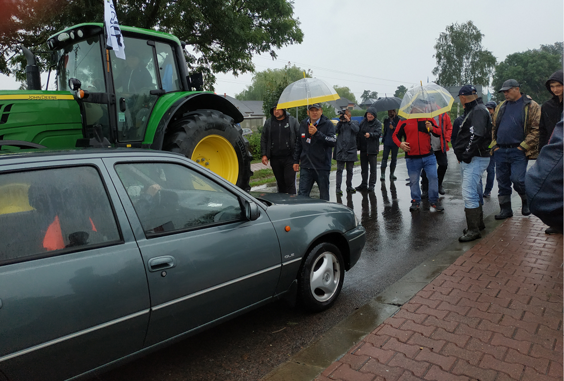 Region: AGROunia zablokowała drogi
