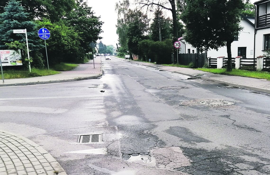 Remont na Podleśnej nadal nie ruszył, a miał się zakończyć w tym roku