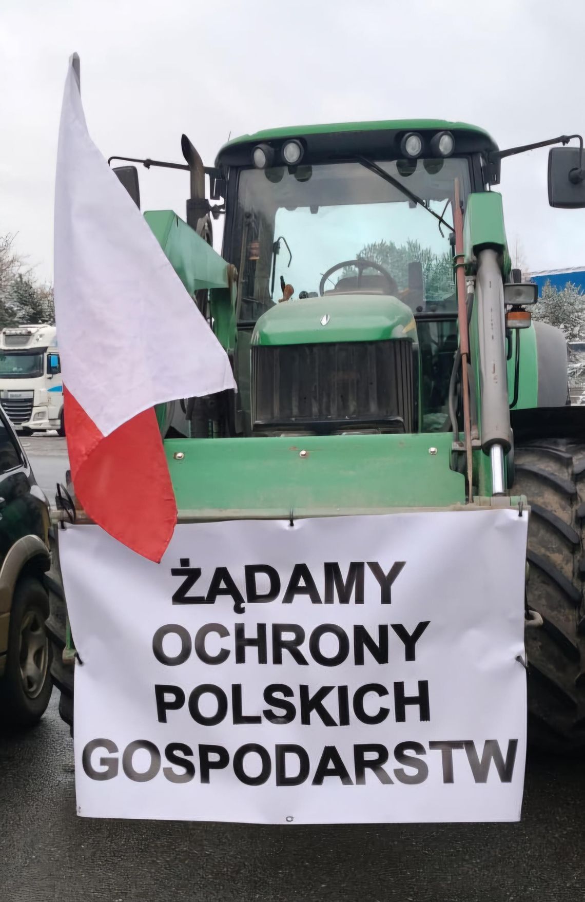 Rolnicy strajkowali na DK2. Niedługo polskie rolnictwo przestanie istnieć!