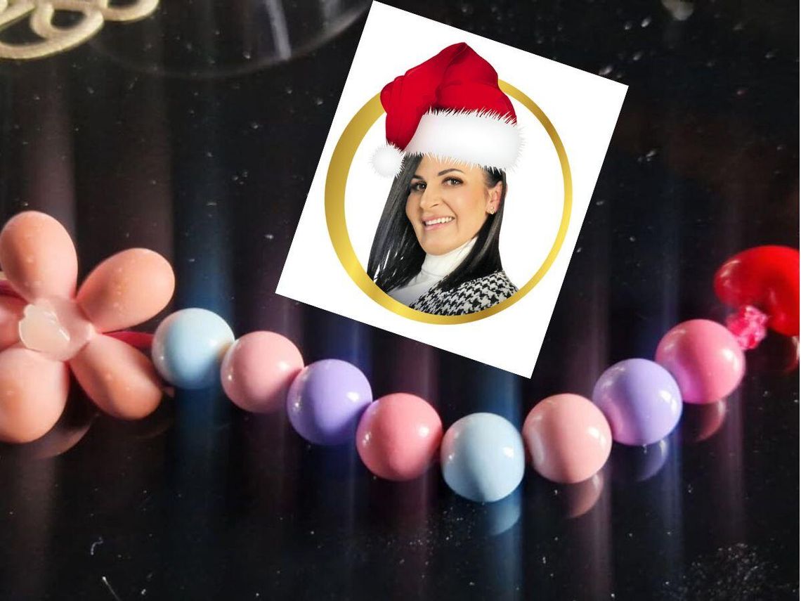 breloczek koraliki prezent Mikołaje Słowa Podlasia mikołajki