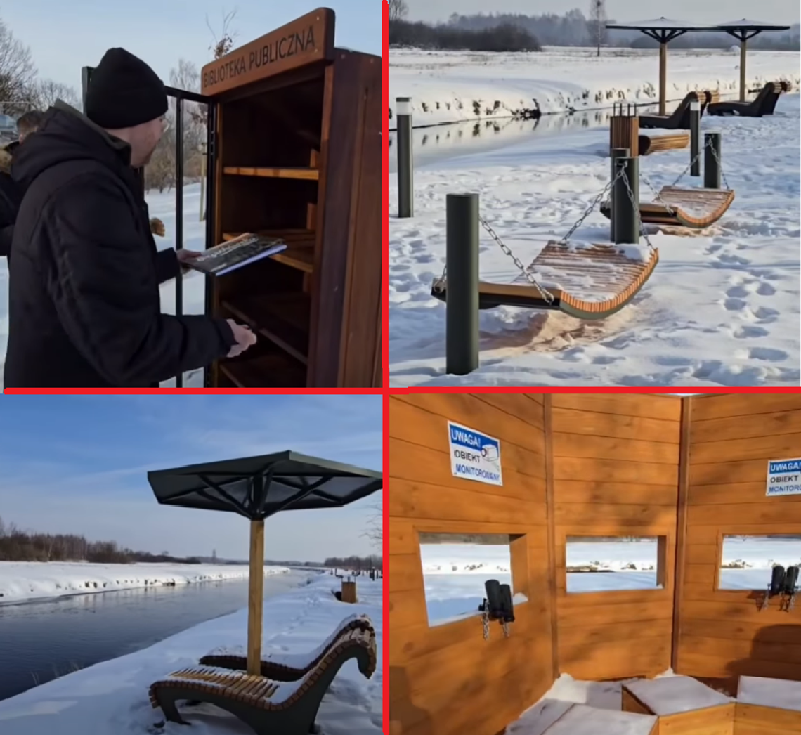 Rozrasta się strefa relaksu przy tężni