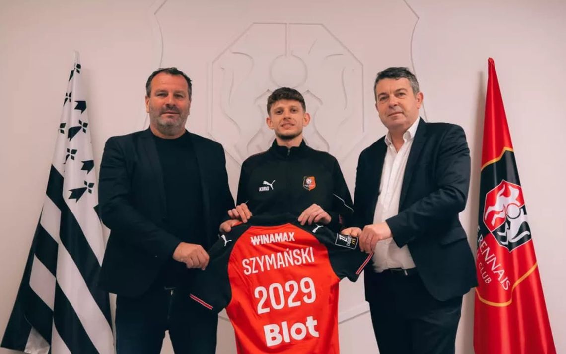 Sebastian Szymański w Rennes Sebastian Szymański w Rennes