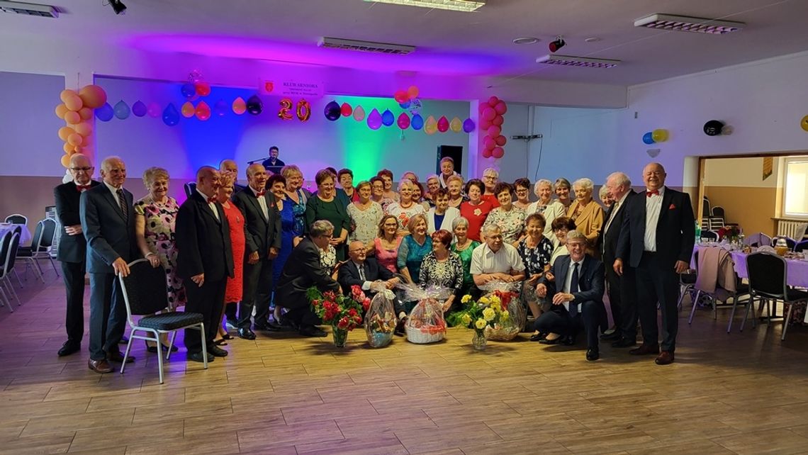 Seniorzy z Terespola świętowali 20-lecie klubu Srebrny Włos