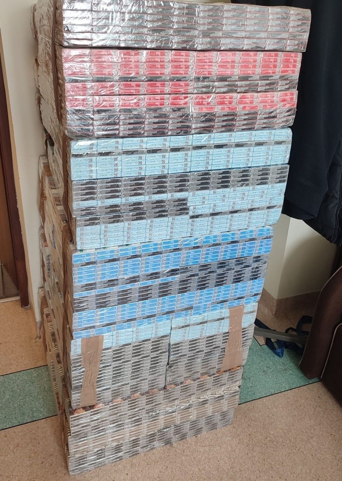 Łosice. Skład kontrabandy zlikwidowany