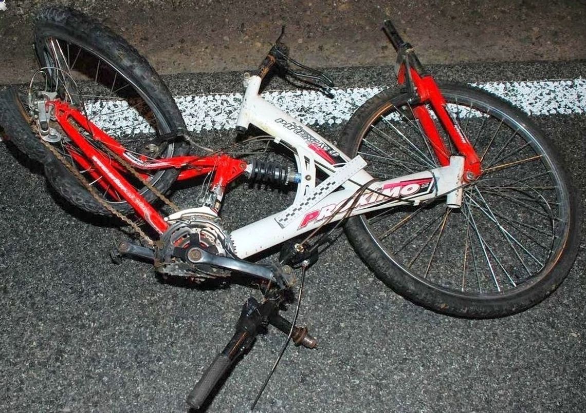 Śmiertelne potrącenie rowerzysty 