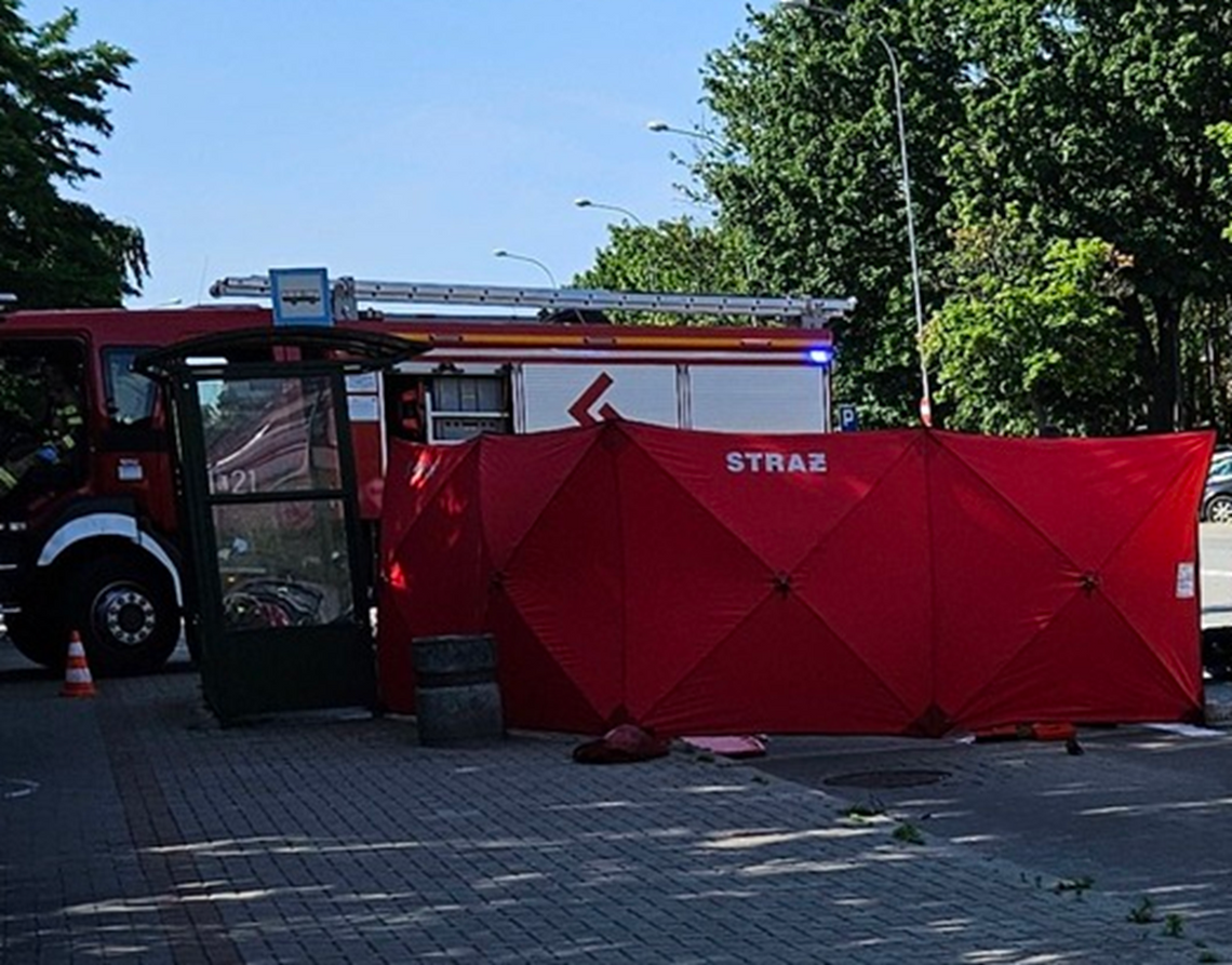 Śmiertelny wypadek w Białej Podlaskiej. Motocyklista nie przeżył mimo reanimacji