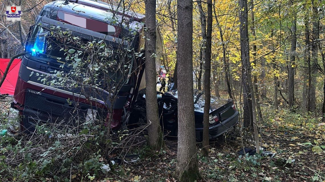 Lubelskie. Śmiertelny wypadek w kolejce do przejścia granicznego