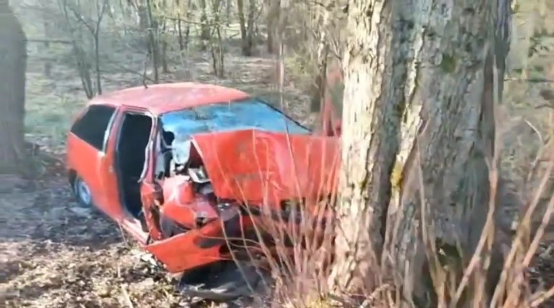 Śmiertelny wypadek w powiecie bialskim. Nie żyje 31-latek [WIDEO]